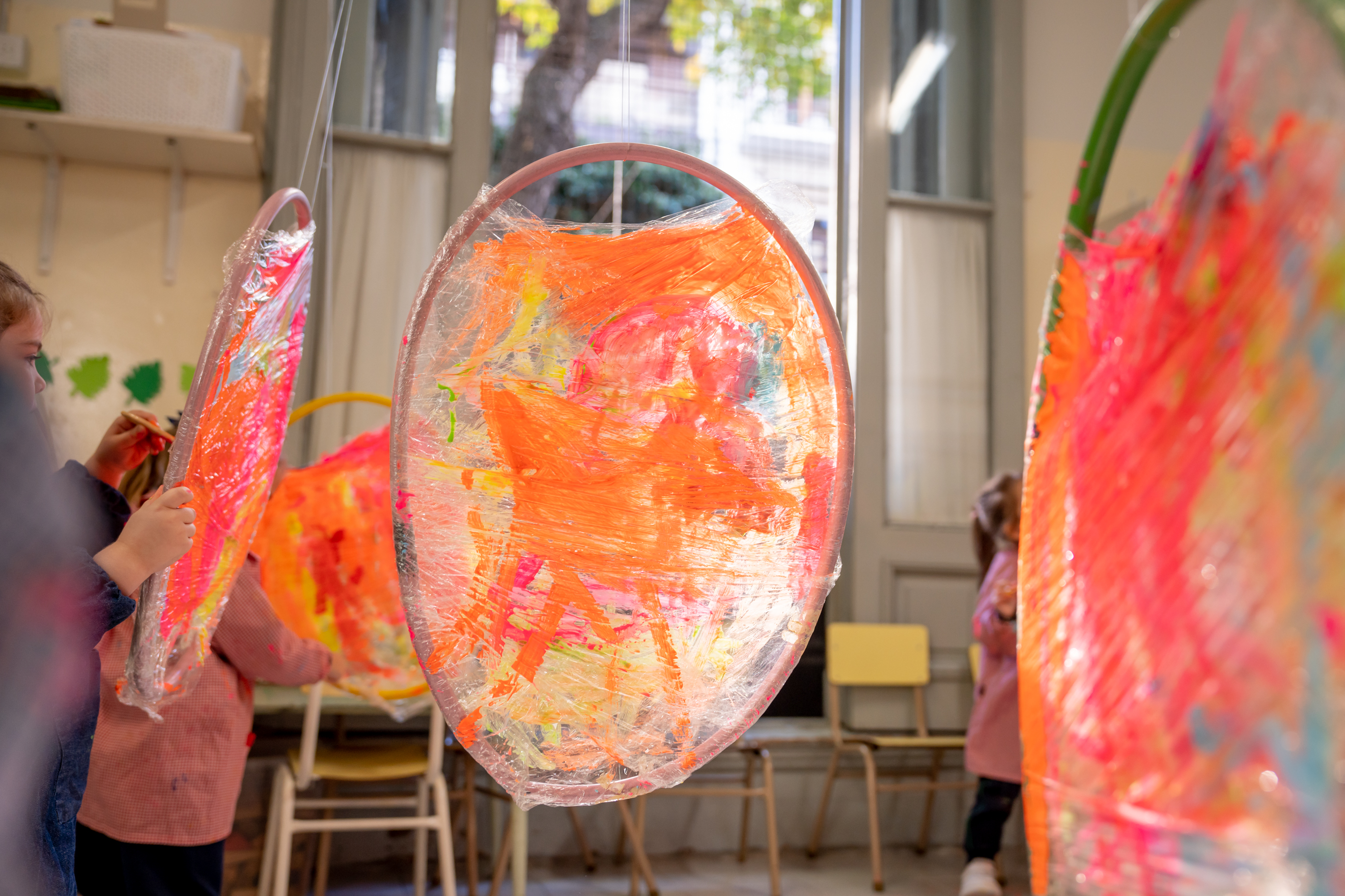 Taller de arte en el Colegio San Javier
