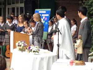 San Francisco Javier, Patrono del Colegio