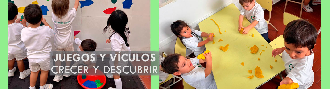KINDER 3 EACTIVIDADES DESPUES DE LA ADAPTACIÓN- THE GREEN HOUSE KINDERGARTEN- Colegio San Javier
