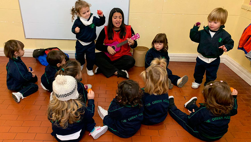 Música - The Green House Kindergarten- Colegio San Javier