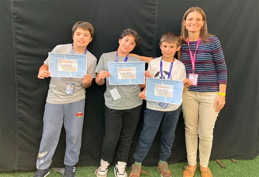 Campeones final Mateclubes - Colegio San Javier