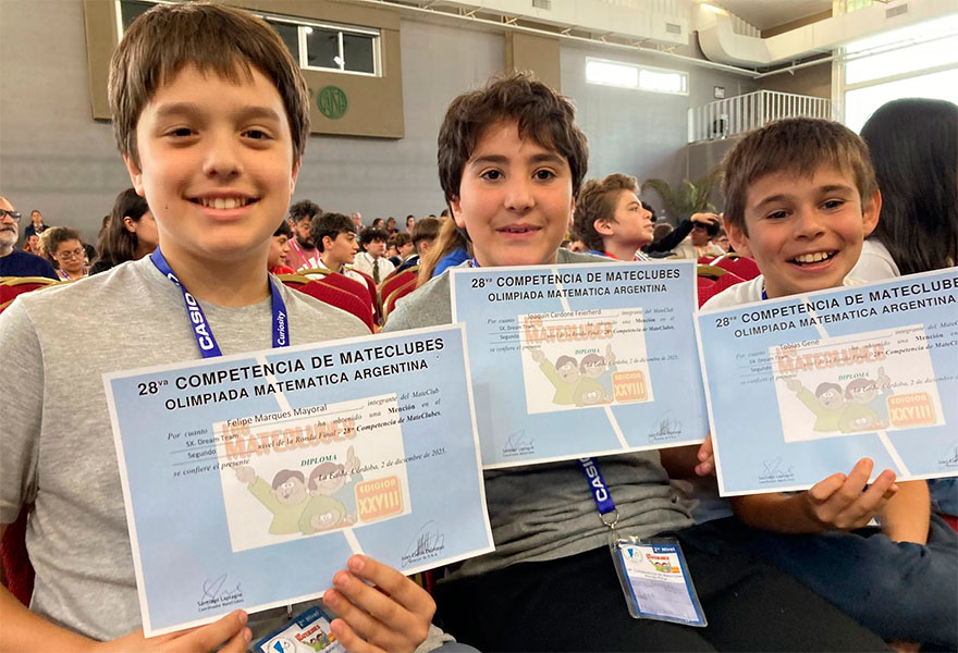 Campeones final Mateclubes- Colegio San Javier