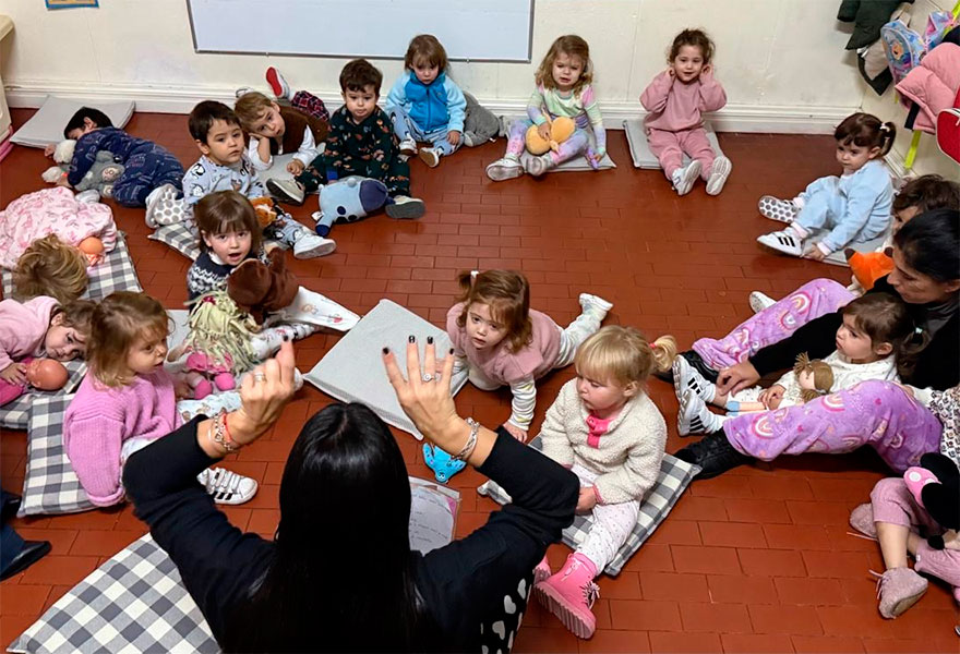 Kinder 2 - Pijamada Fest - The Green House Kindergarten - Colegio San Javier