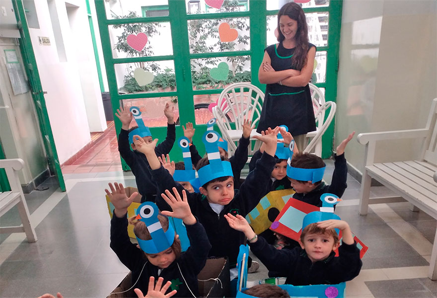 Kinder 5 - Proyecto sobre la saga de cuentos de Pigeon - Colegio San Javier