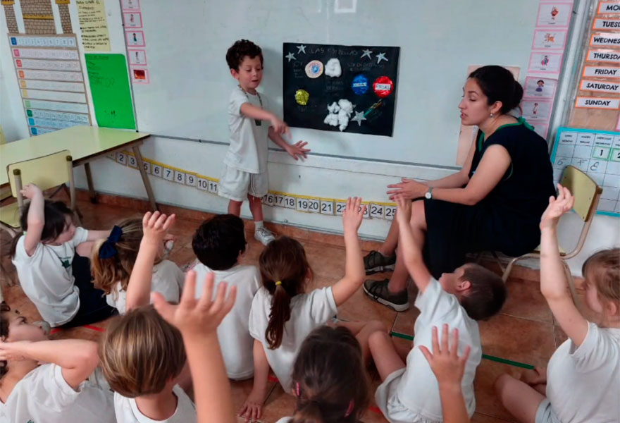  Kinder 5 proyecto El esapcio - The Green House Kindergarten - Colegio San Javier