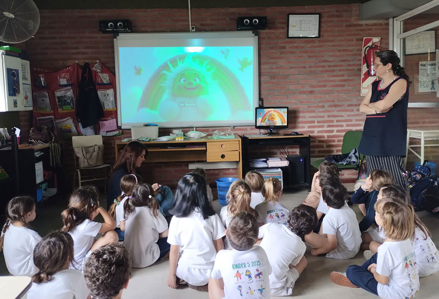  Kinder 5 en 1er Grado - Articulación - The Green House Kindergarten - Colegio San Javier