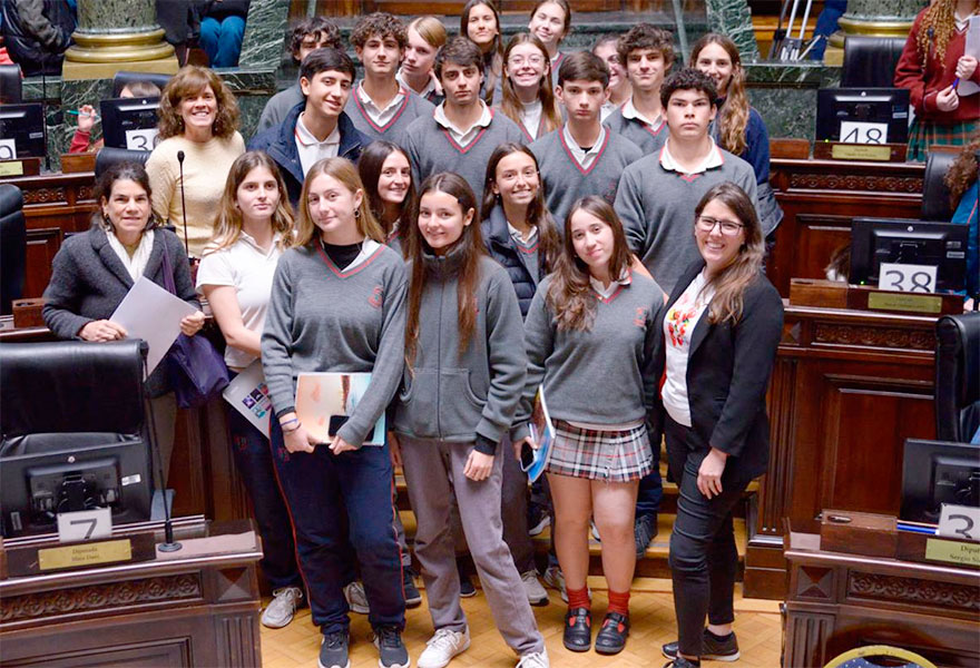 Secundaria en la Legislatura Porteña - Colegio San Javier