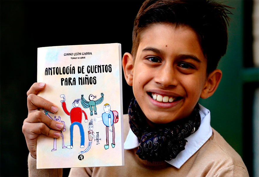 GINNO GABBA PRESENTA SU LIBRO - Primaria - Colegio San Javier