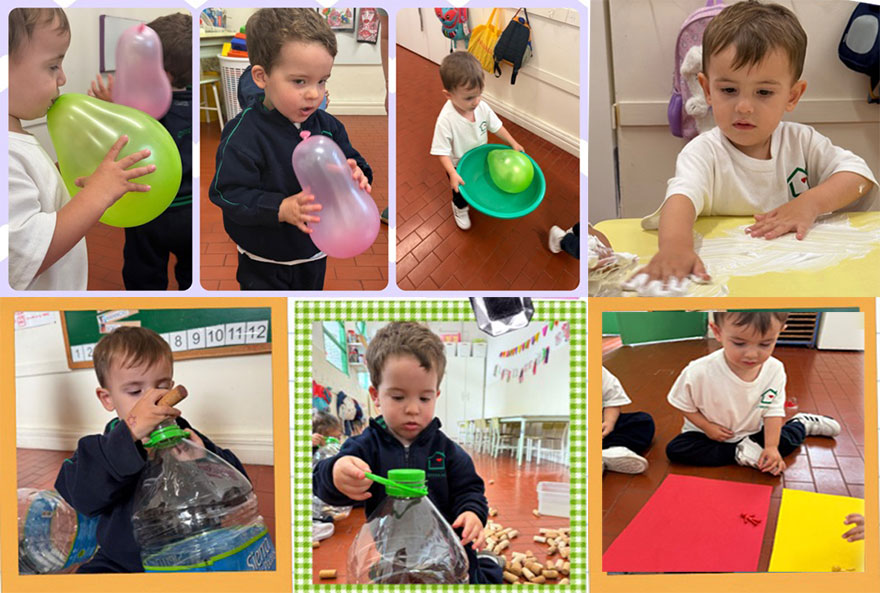 Sala de 2 Años - Experiencias de juego - The Green House Kindergarten - Colegio San Javier