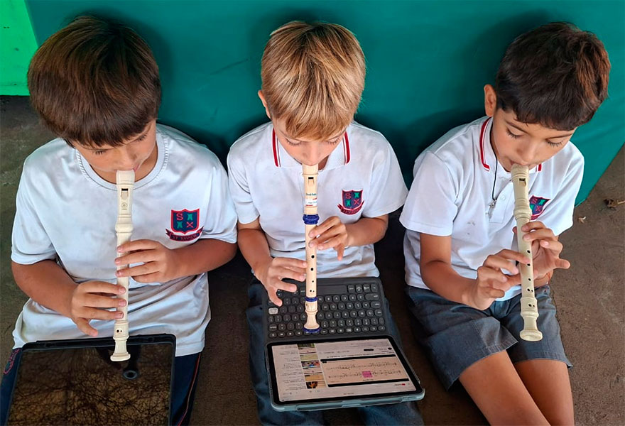 Clase de Música- Colegio San Javier